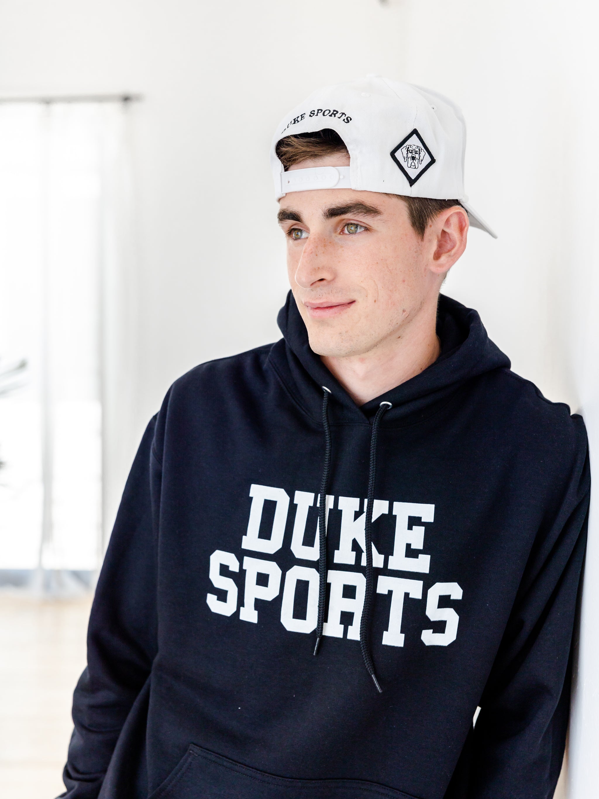 Black Duke Sports Hoodie dukesports