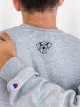 Load image into Gallery viewer, Gray Champion Duke Sports Crewneck Sweatshirt
